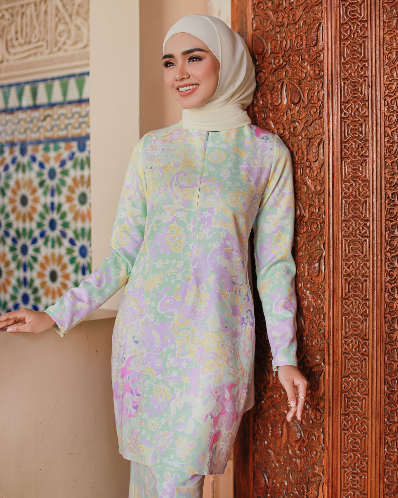 MARWA KURUNG - MINT GREEN